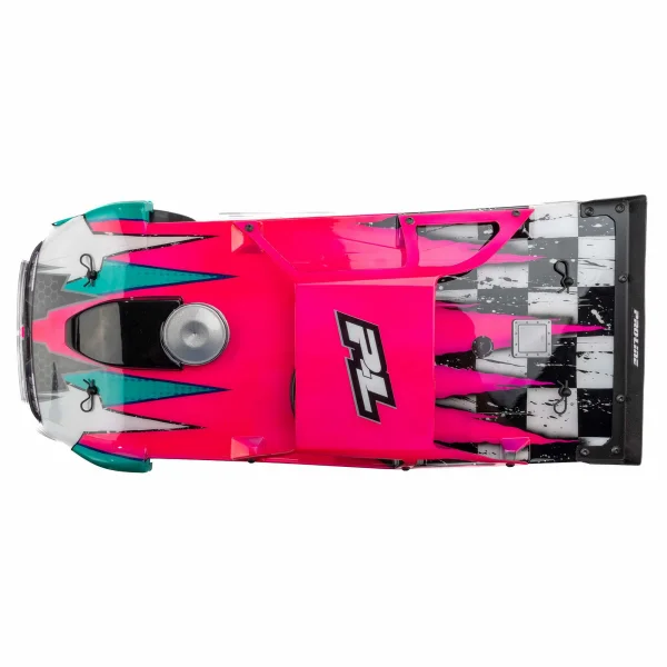 1:12 Pre-Cut Dirt Late Model Tombstone Hi-Performance Clear — image 3 of 12