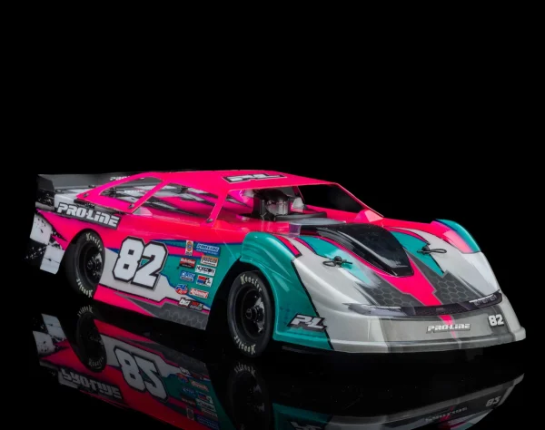 1:12 Pre-Cut Dirt Late Model Tombstone Hi-Performance Clear — image 9 of 12