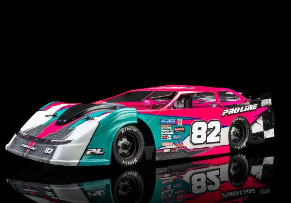 1:12 Pre-Cut Dirt Late Model Tombstone Hi-Performance Clear — image 6 of 12