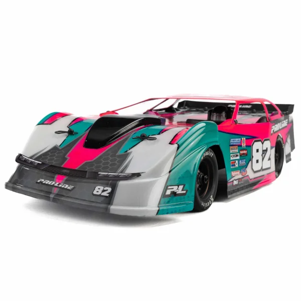 1:12 Pre-Cut Dirt Late Model Tombstone Hi-Performance Clear — image 5 of 12