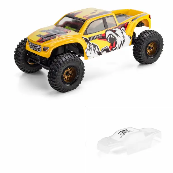 ProLine Pre-Cut Brute Body - Clear: Axial SCX30 &mdash; image 5 of 10