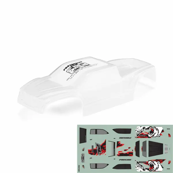 ProLine Pre-Cut Brute Body - Clear: Axial SCX30 &mdash; image 10 of 10