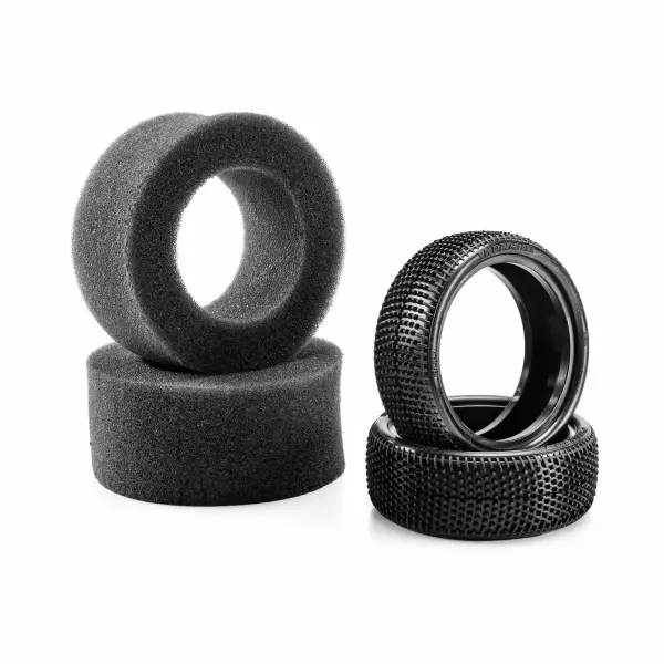 1:10 Shredder CR3 4WD Front 2.2 Carpet Buggy Tires (2) &mdash; image 8 of 8