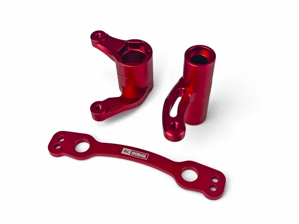 Steering Crank Set Red Aluminium 6S
