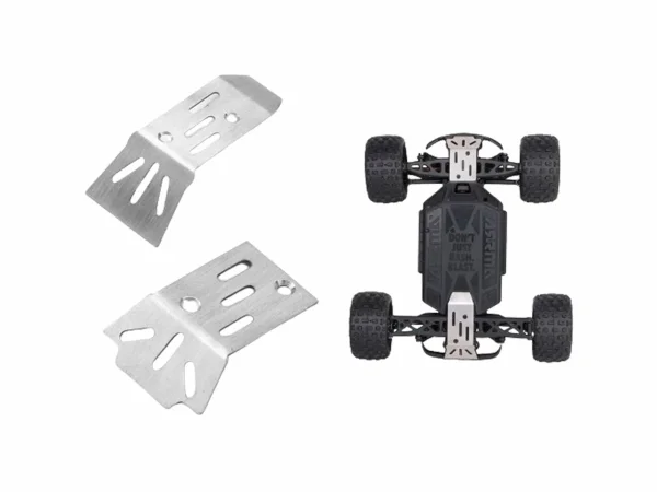 Skid Plate Guard F/R - 1:18 Granite