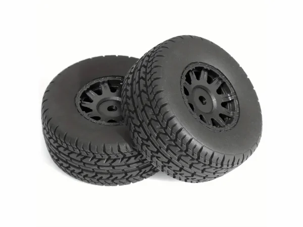 On-Road Tyre w/ Black Rim - 1:18 Mojave