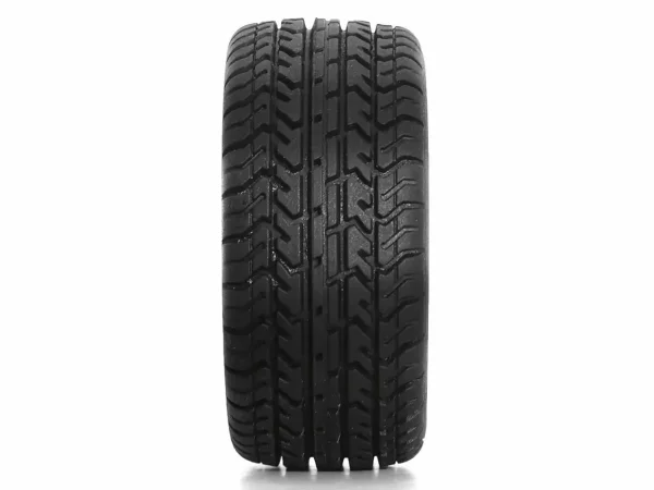 On-Road Tyre w/ Black Rim - 1:18 Mojave