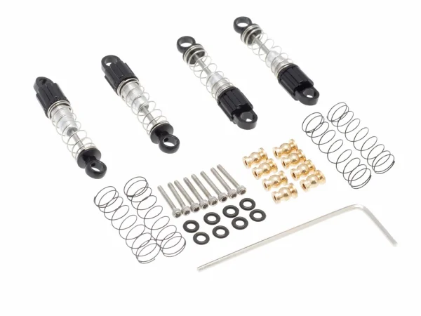 Shock Absorber Aluminium 4pcs SCX/AX24 ** CLEARANCE **