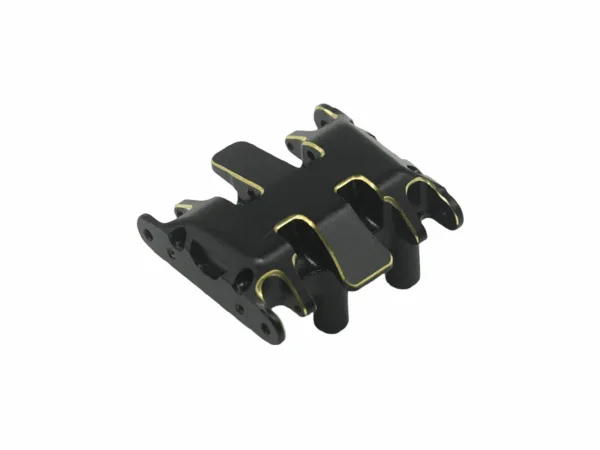 Centre Skid and Mount Plate - Black Brass SCX30