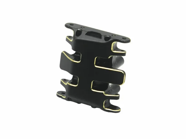 Centre Skid and Mount Plate - Black Brass SCX30