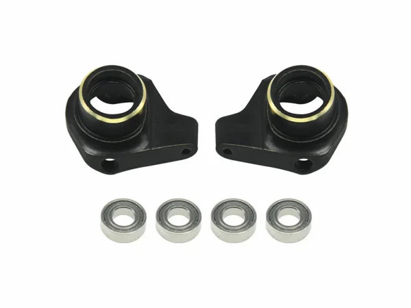 Steering Knuckles - Black Brass (2) SCX30