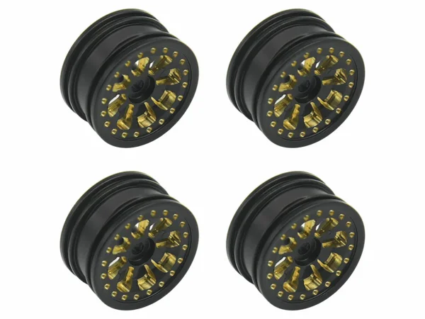 Wheel Set - Black Brass 4pcs SCX30
