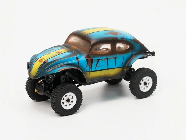 Beetle Body - Blue Aged Hand Painted SCX30