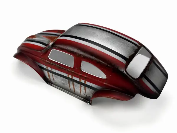 Beetle Body - Red Aged Hand Painted SCX30 &mdash; image 4 of 4