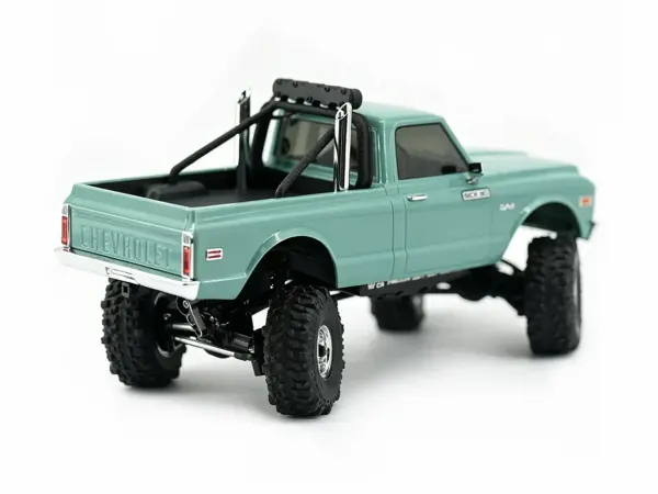 4 Wheels Steer conversion - Black Aluminium - SCX30 &mdash; image 3 of 4