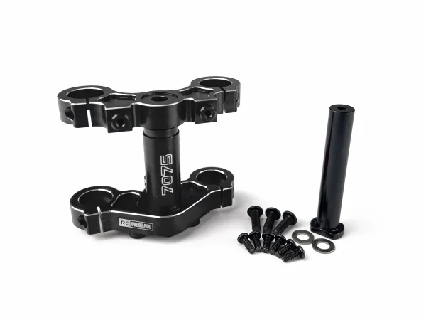 Aluminium Triple Clamp Set - Promoto - Black