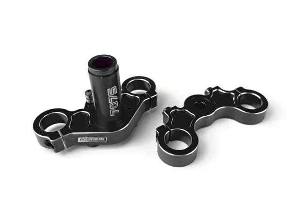 Aluminium Triple Clamp Set - Promoto - Black