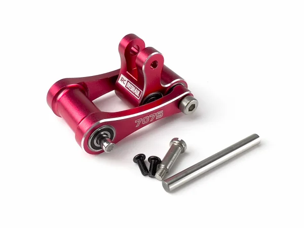 Aluminium Knuckle And Pull Rod - Promoto - Red ** CLEARANCE **