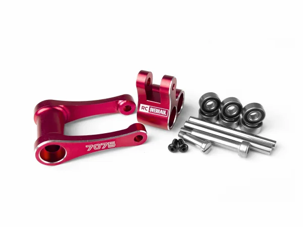Aluminium Knuckle And Pull Rod - Promoto - Red ** CLEARANCE **