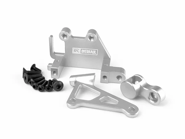 Aluminium Servo Mount Set - Promoto - Silver