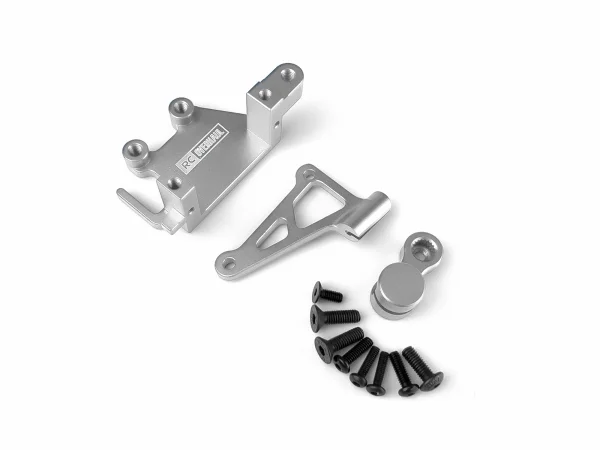 Aluminium Servo Mount Set - Promoto - Silver
