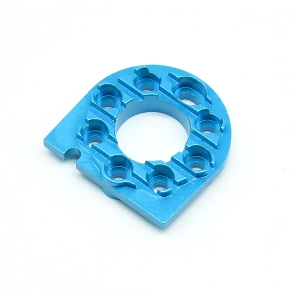 Motor Mount Blue Aluminium TT-01