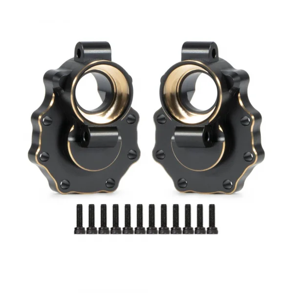 Portal Housing Inner Rr Black Brass TRX4
