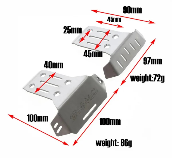 Armour Guard Plates F/R Steel Sledge — image 2 of 2