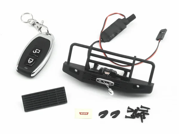 Bumper with Winch And Remote TRX-4M Land Rover