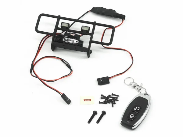 Bumper with Winch And Remote TRX-4M Chevy K10