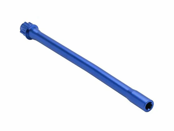 Aluminium. Center Drive Shaft - Mini MAXX - Blue