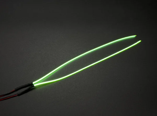 LED Light Line Pair - 18cm Green