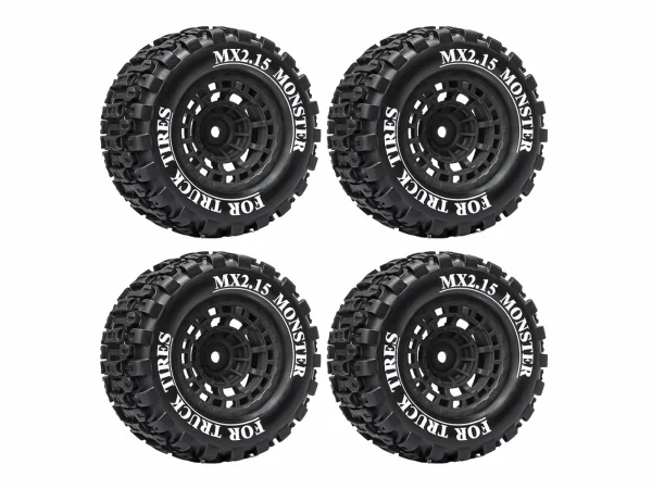 1:16 MT Wheel And Tyre - Mini MAXX/XRT - Mini LMT (4)