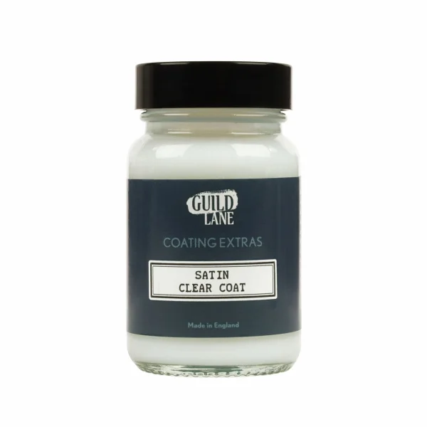 Guild Lane Acrylic Satin Top Coat, Clear (60ml Jar)