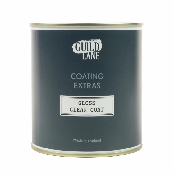 Guild Lane Acrylic Gloss Top Coat, Clear (500ml Jar)
