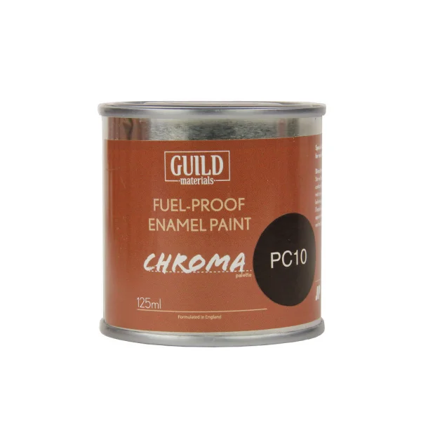 Guild Materials Enamel Fuel-Proof Paint Chroma PC10 Dirty Brown (125ml Tin) ** CLEARANCE **