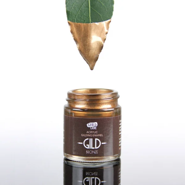 Guild Lane GILD Acrylic Gilding Enamel Paint, Bronze (125ml Tin)