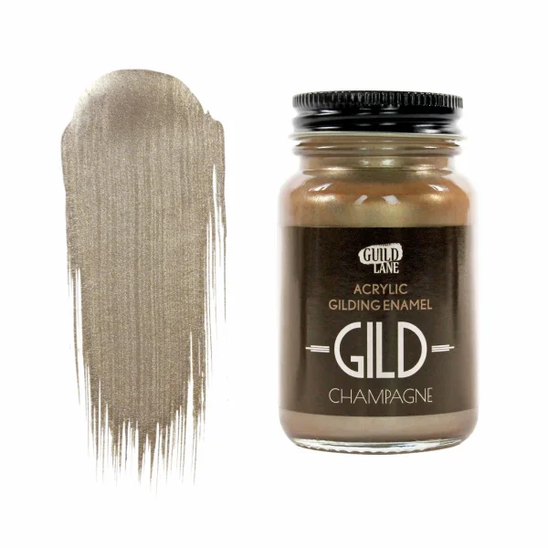 Guild Lane GILD Acrylic Gilding Enamel Paint, Champagne (60ml Jar) — image 1 of 15