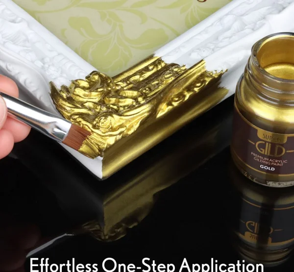 Guild Materials GILD Gilding Enamel Paint, Gold (60ml Jar)
