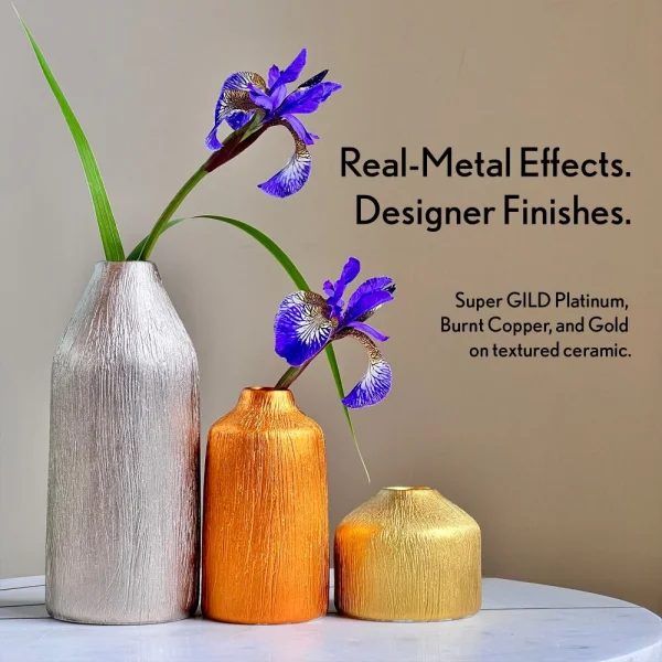 Guild Lane Super GILD Acrylic Gilding Enamel Paint, Platinum (30ml)