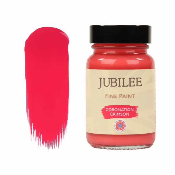 Guild Lane Jubilee Maker Paint (CC-22), Coronation Crimson (60ml)