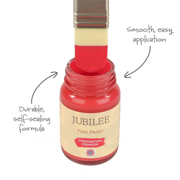 Guild Lane Jubilee Maker Paint (CC-22), Coronation Crimson (60ml)