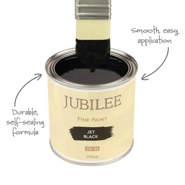 Guild Lane Jubilee Maker Paint (CC-22), Jet Black (250ml)