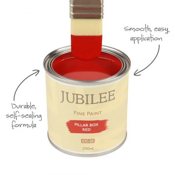 Guild Lane Jubilee Maker Paint (CC-22), Pillar Box Red (250ml)