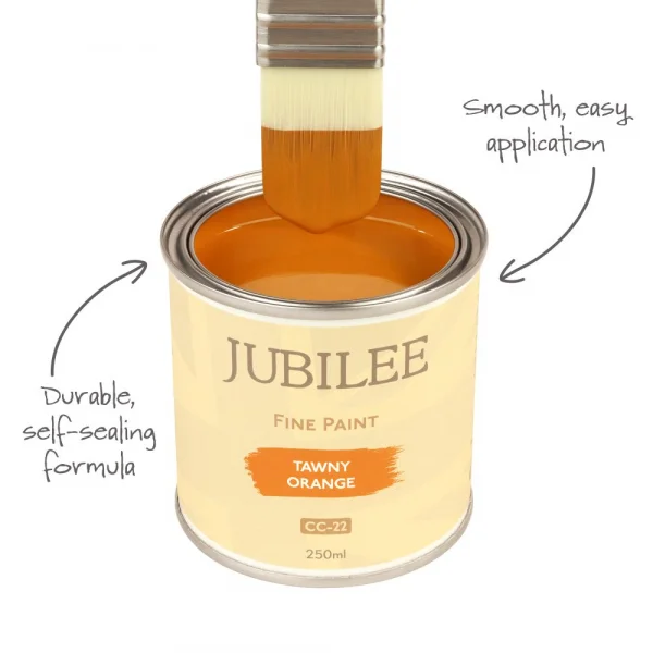 Guild Lane Jubilee Maker Paint (CC-22), Tawny Orange (250ml)