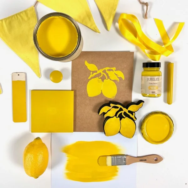 Guild Lane Jubilee Maker Paint, Bunting Yellow (60ml)