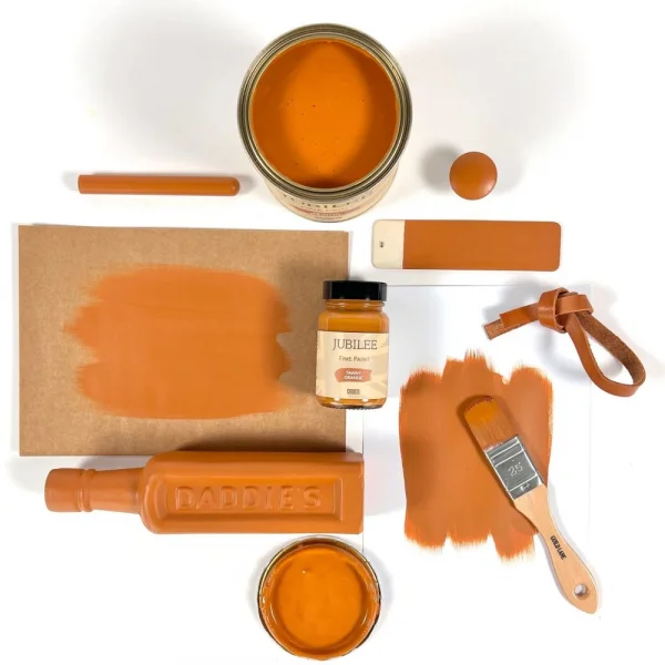 Guild Lane Jubilee Maker Paint, Tawny Orange (60ml)