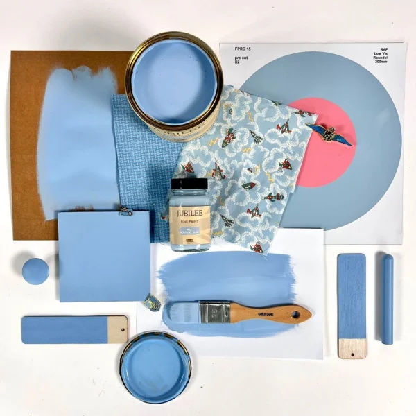 Guild Lane Jubilee Maker Paint, Pale Roundel Blue (60ml)