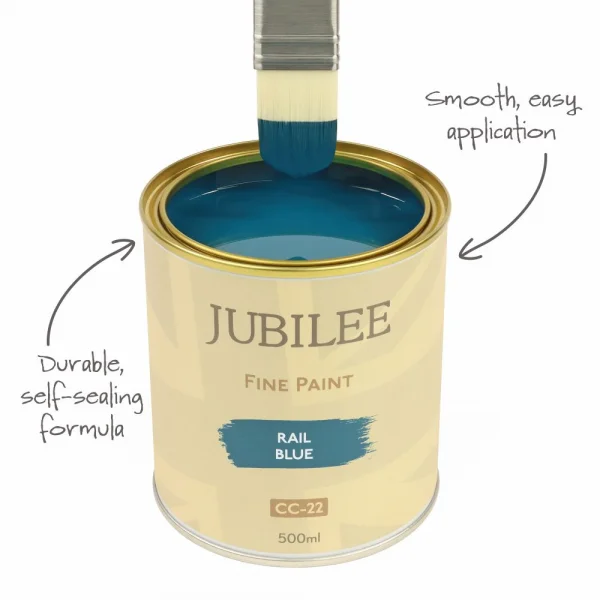 Guild Lane Jubilee Maker Paint, Rail Blue (500ml) &mdash; image 3 of 11