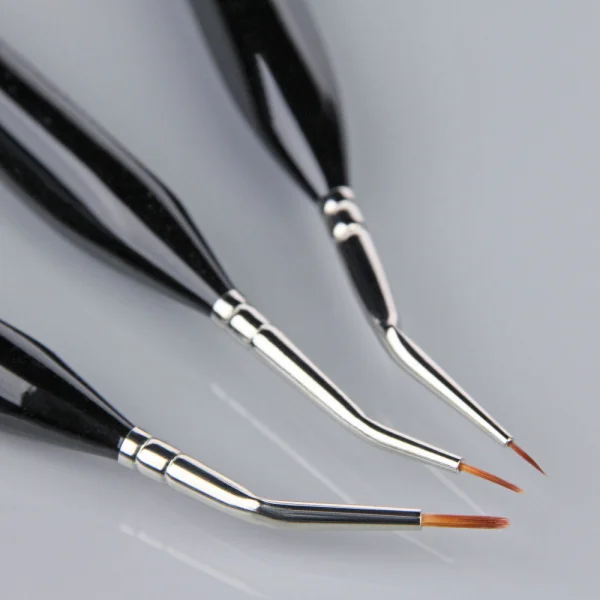 Guild Materials Miniature Angled Brush Set (3 pcs)